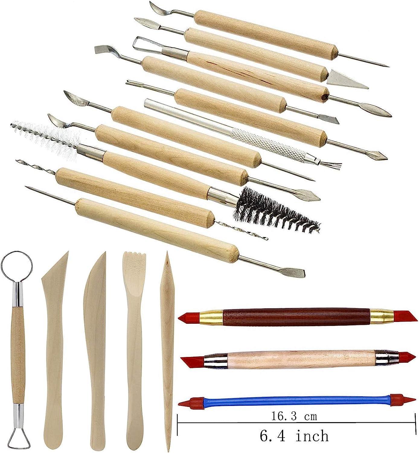 Augernis 57PCS Ceramic Clay Tools Set with Plastic Case Modeling Pottery  Sculpting Tools Kits for Beginners Professionals Kids After School Ceramics