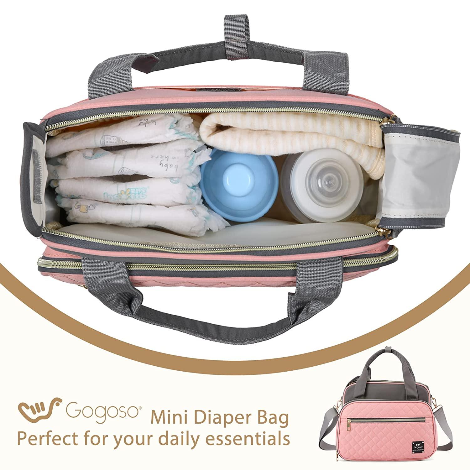Diaper Bag Mini Gray