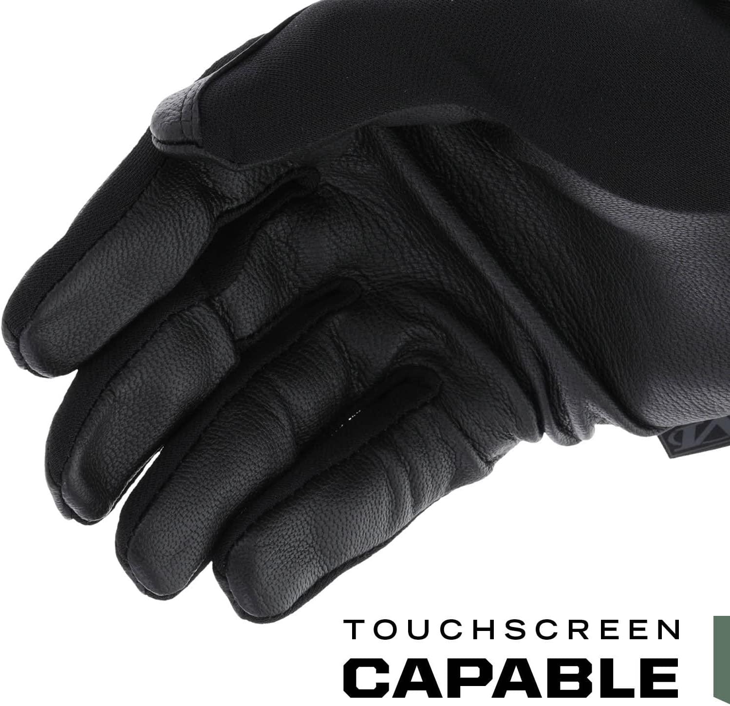 Mechanix Wear: M-Pact Leather Framer Work Gloves - Fingerless