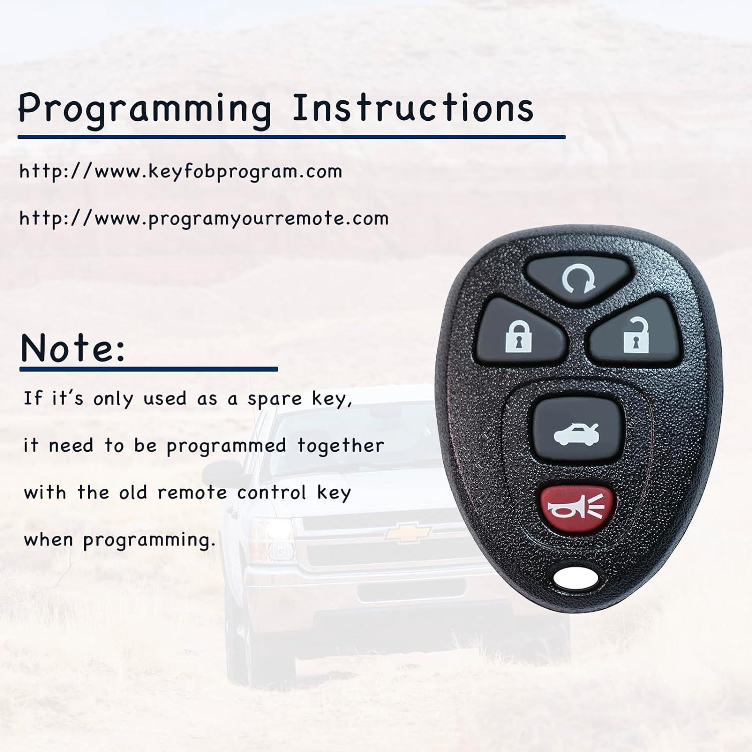 Key Fob Keyless Entry Remote Control Key Fob Replacement Fits for