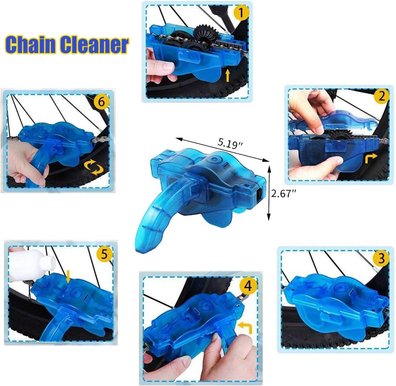 Bicycle Chain Cleaner Bike Clean Portable Machine Brushes Scrubber Was –  ZTTO