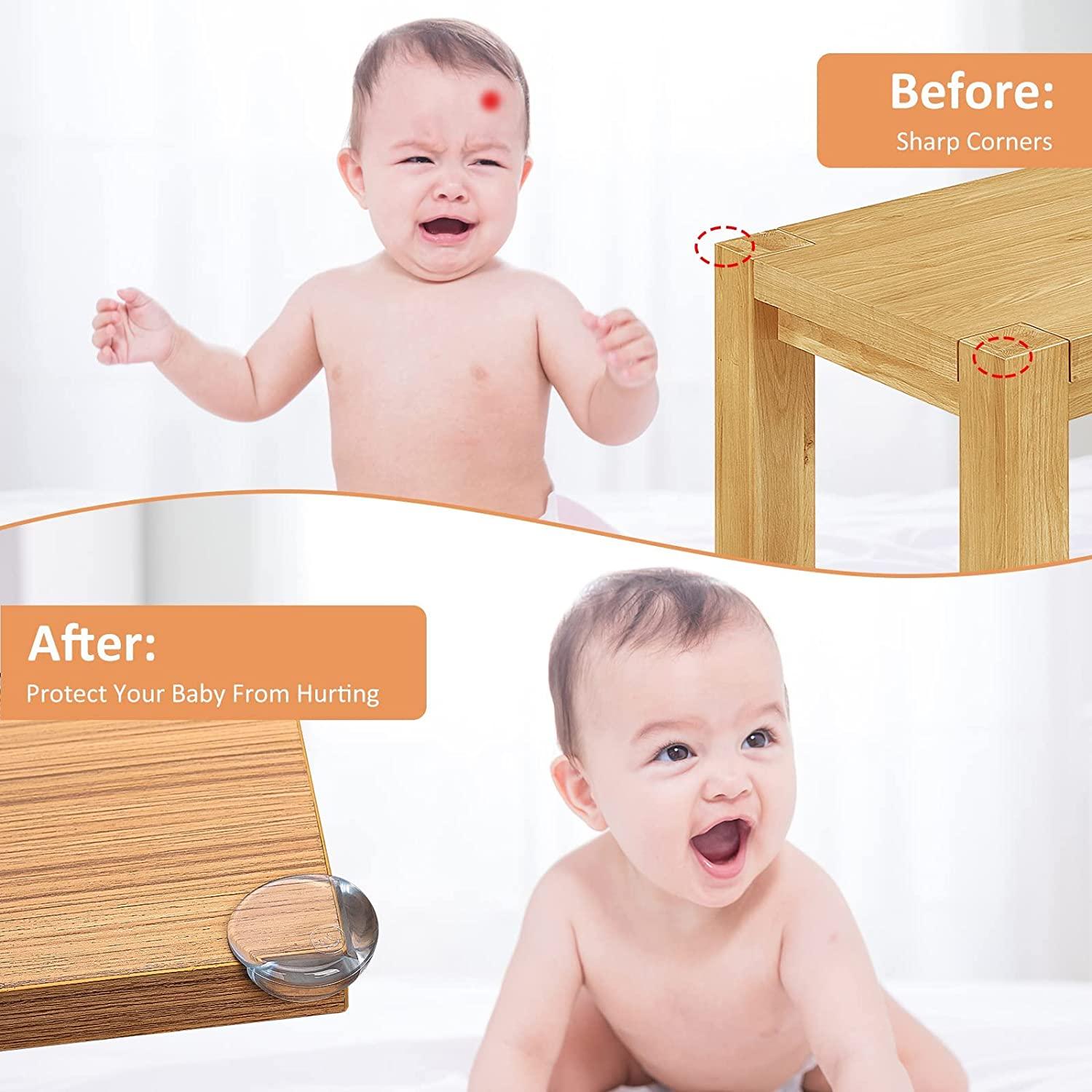 custom child table corner baby proofing