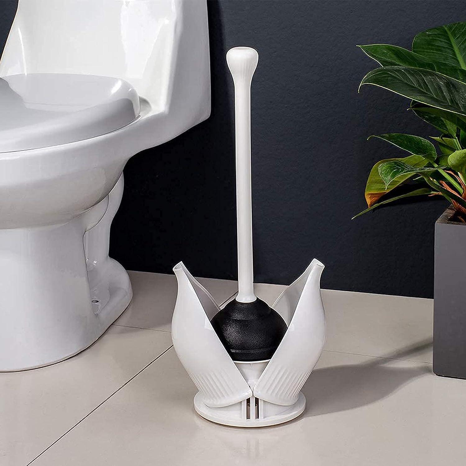 Mini Sink Plunger with Ergonomic Handle, Kitchen Drain Plunger, 4.5 X 4.5  X 7.