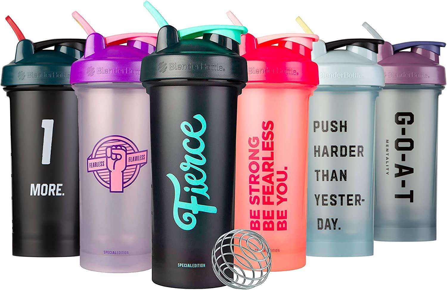 Fun Homes Classic Shaker Bottle Perfect for Protein Shakes and Pre Wor