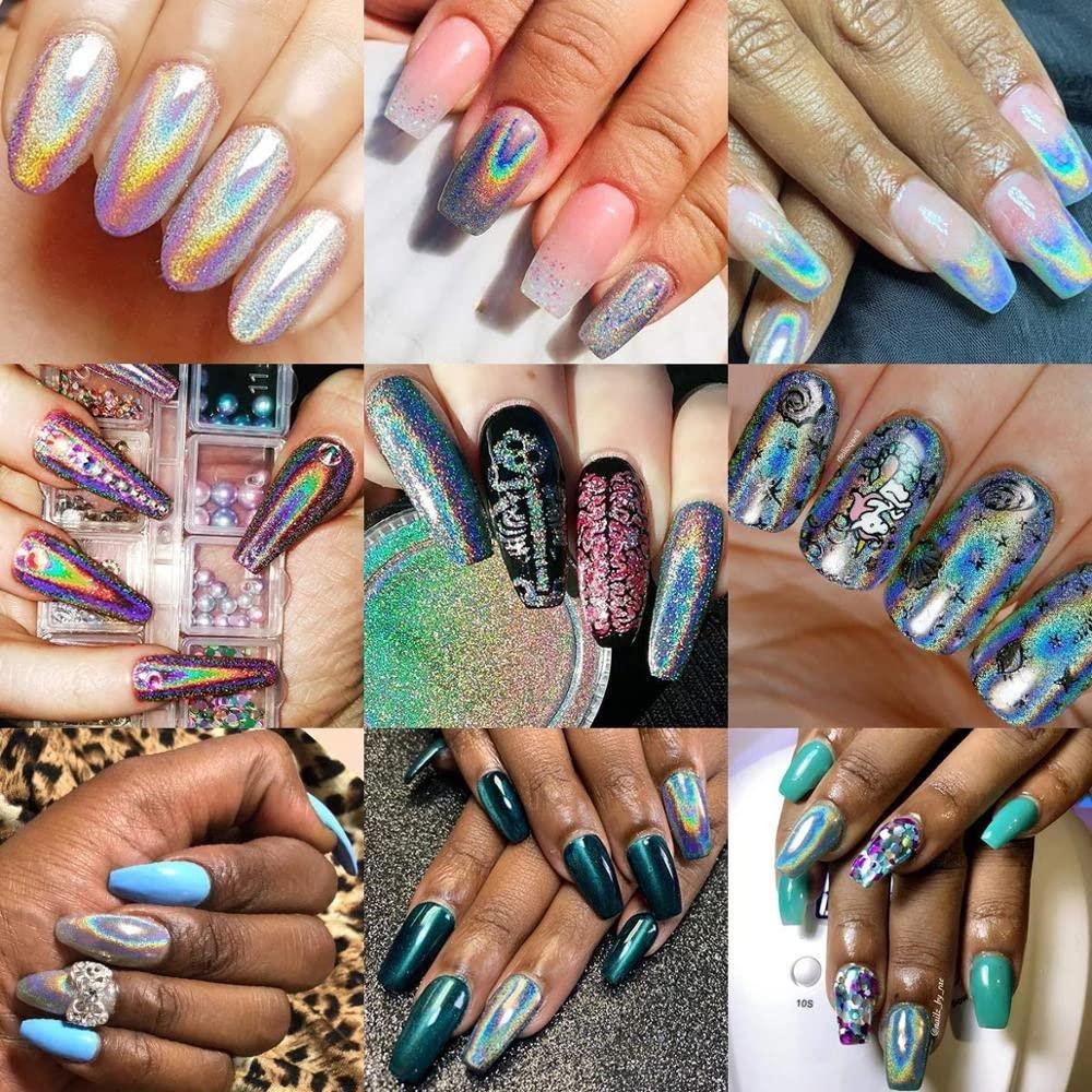 Best Holographic Nail Powders