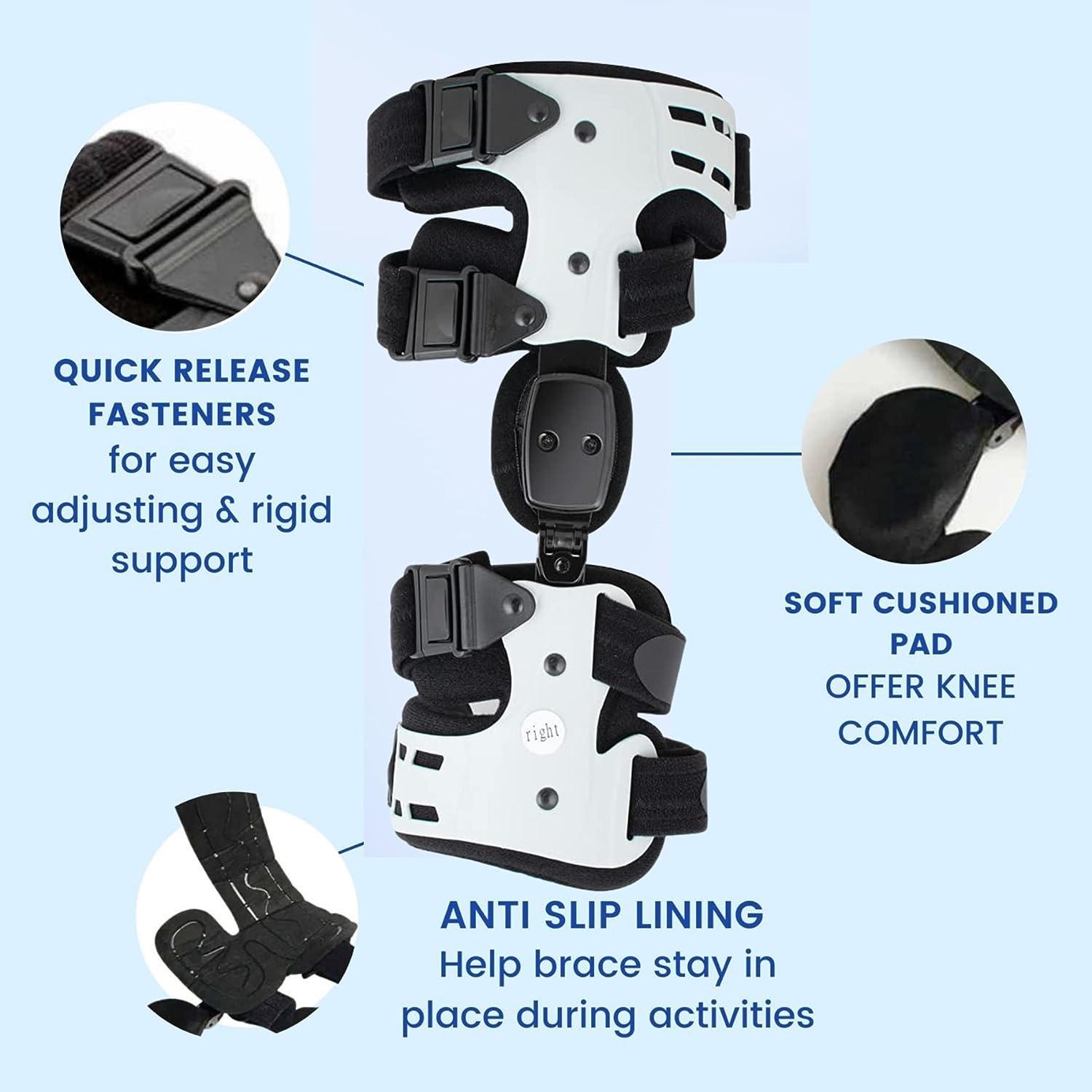 Osteoarthritis Offloading Knee Brace for Knee Pain, Arthritis Pain Relief -  Medial or Lateral - For Men and Women - L1843/L1851