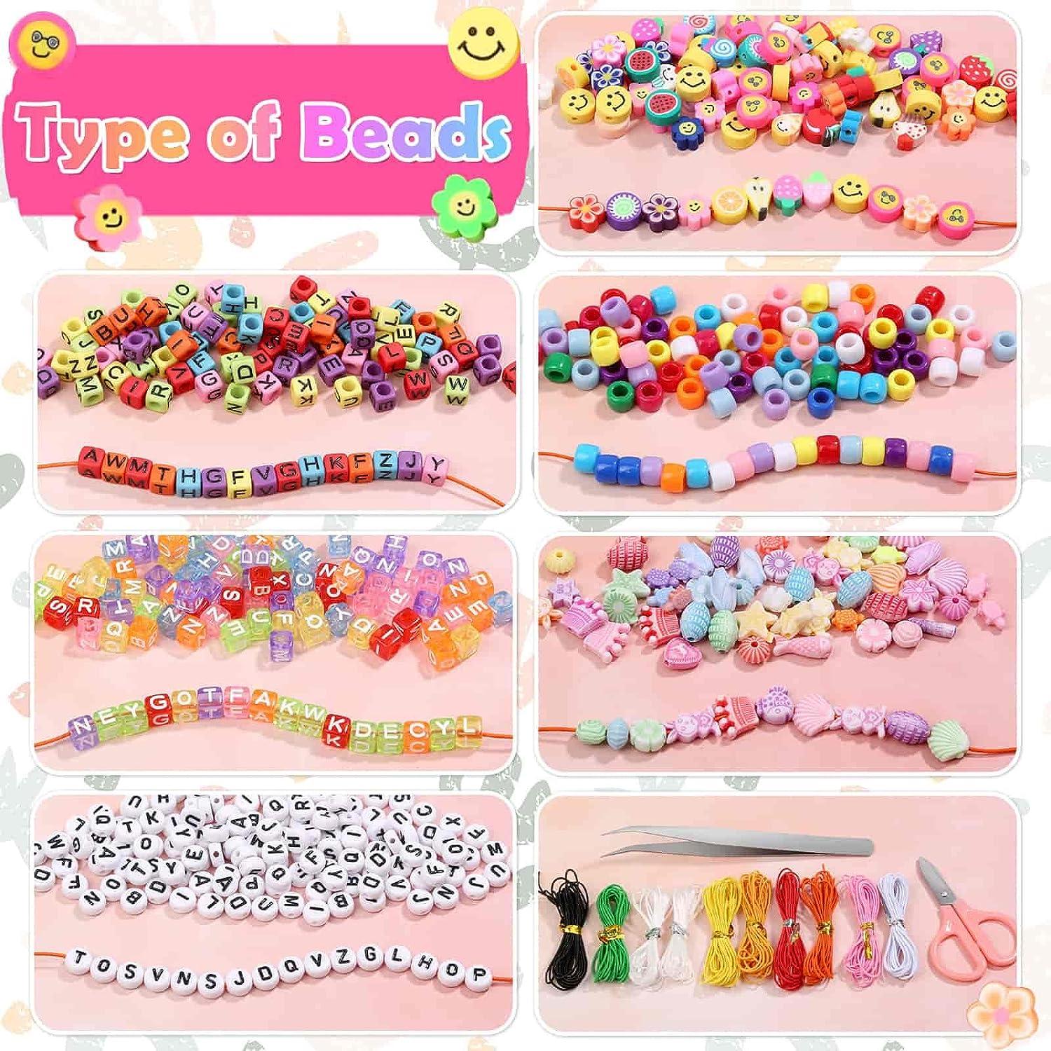 Bead Bracelet Making Kit, Bead Friendship Bracelets Kit With Beads