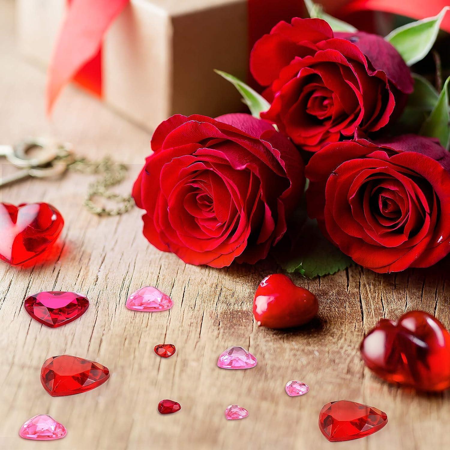 Face Gems Jewels Heart Star Stickers Valentines Face Rhinestones