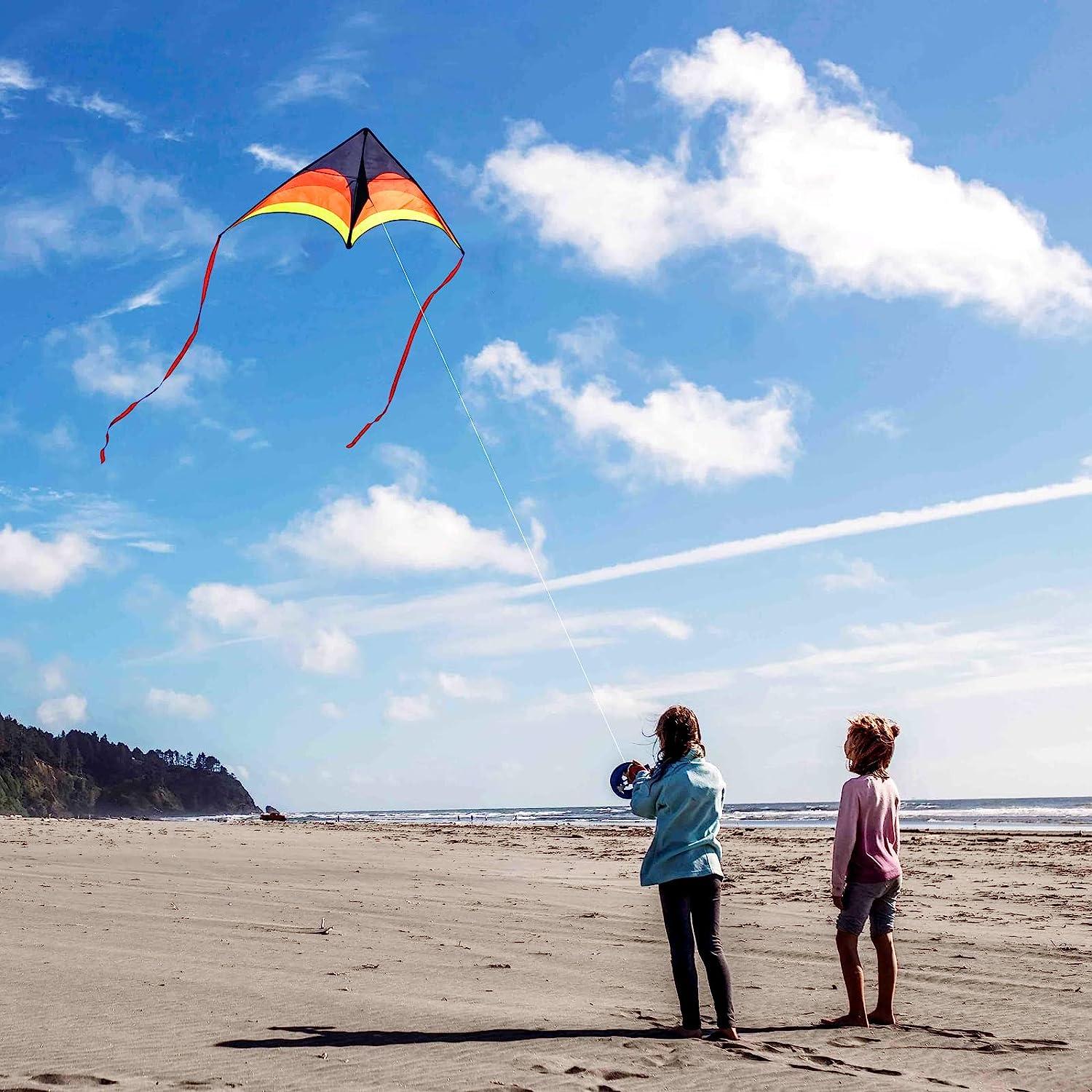  Kaiciuss Butterfly Kite for Kids & Adults, Single Line