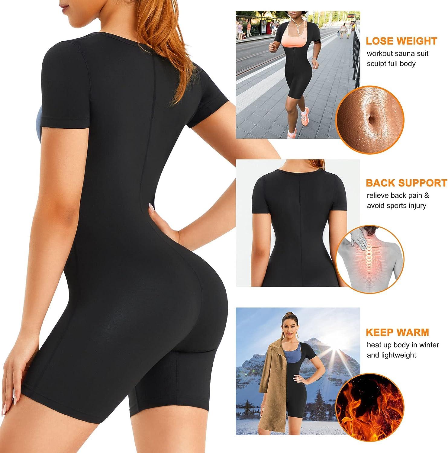 Cheap Men Sauna Sweat Vest Heat Trapping Compression T-Shirts Gym Sauna Suit  Workout Tank Tops Shapewear Slimming Body Shaper Waist Trainer Fitness  Shirt