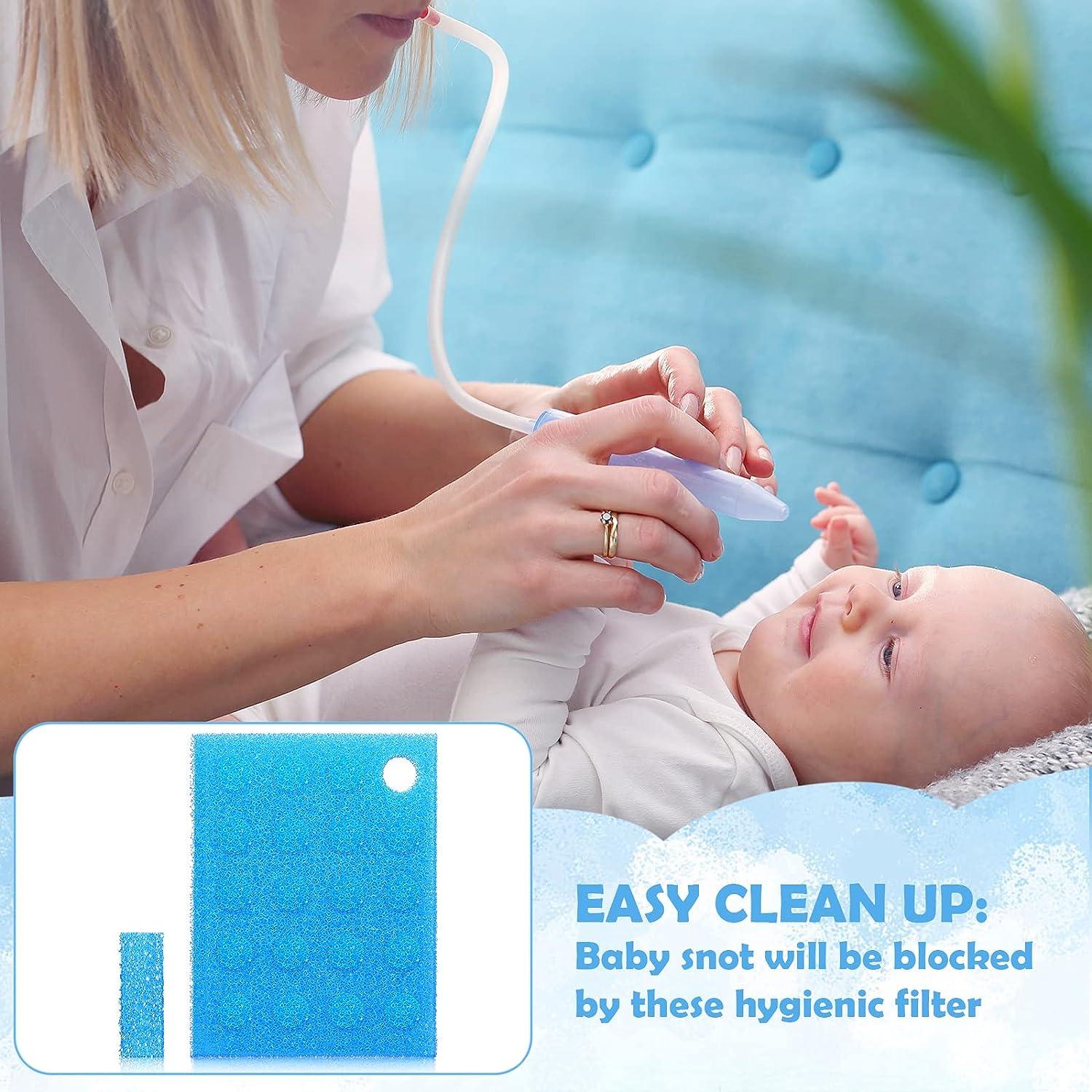  Heallily 100pcs Nasal Aspirator Hygiene Filters for Nose  Aspirator Filters Baby Care Accessories : Baby