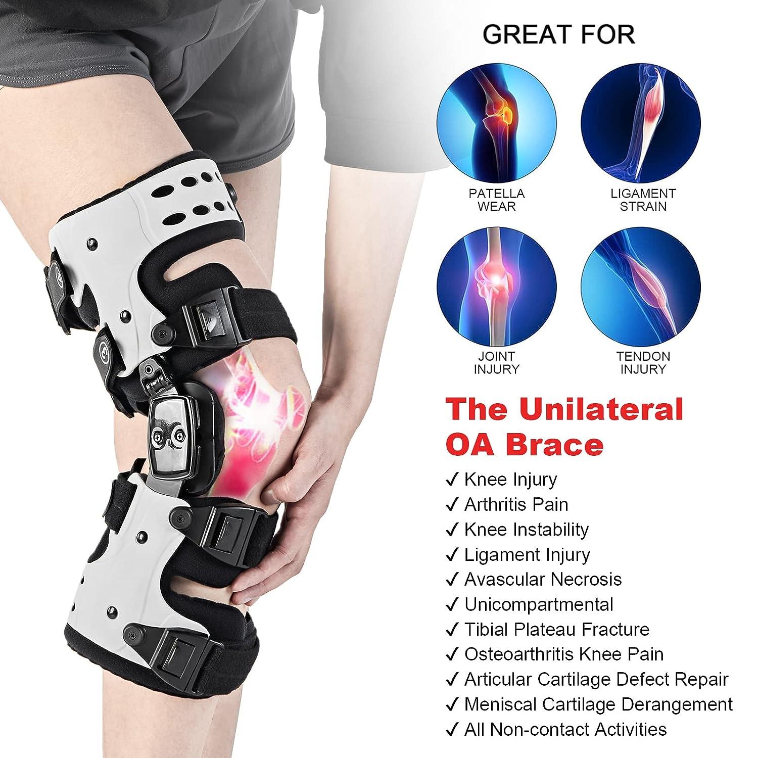 Medial Unloader Knee Brace for Knee Arthritis Pain OA Osteoarthritis Knee  Brace