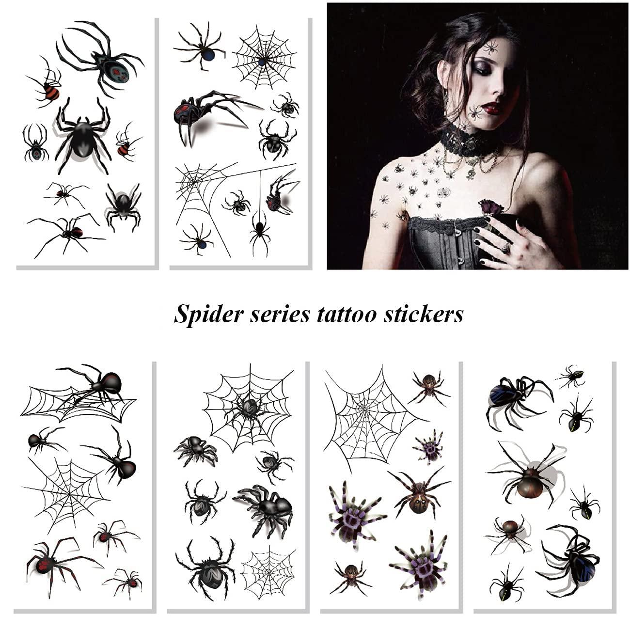 Corner Spider Web Decal Sticker 10 X 7 