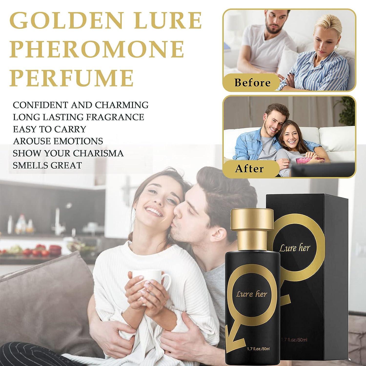 Hcomine Lure Her Perfume para hombres, Colonia de feromonas