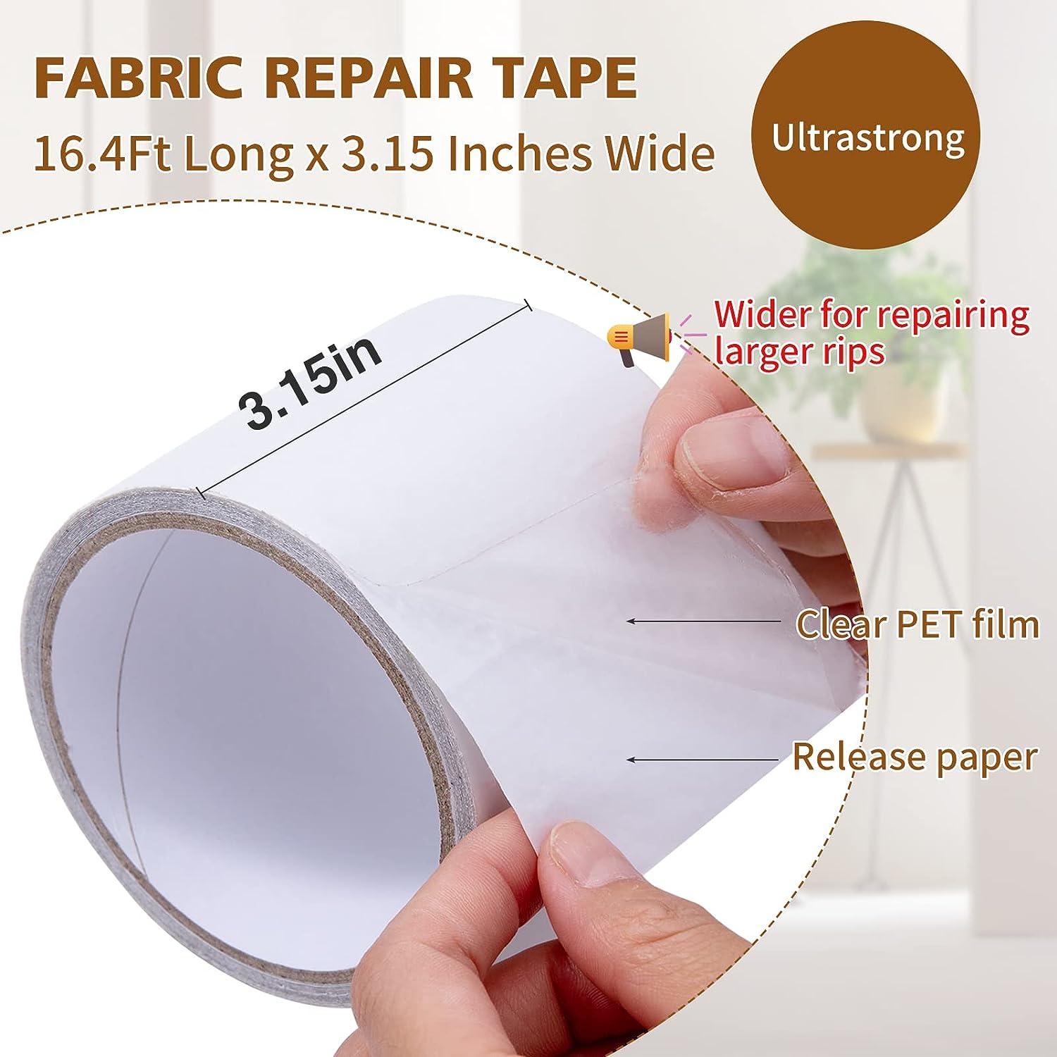 Vinyl Repair Tape Tenacious Clear Patch Repair Tape RV Awning Fabric Tape  Canvas