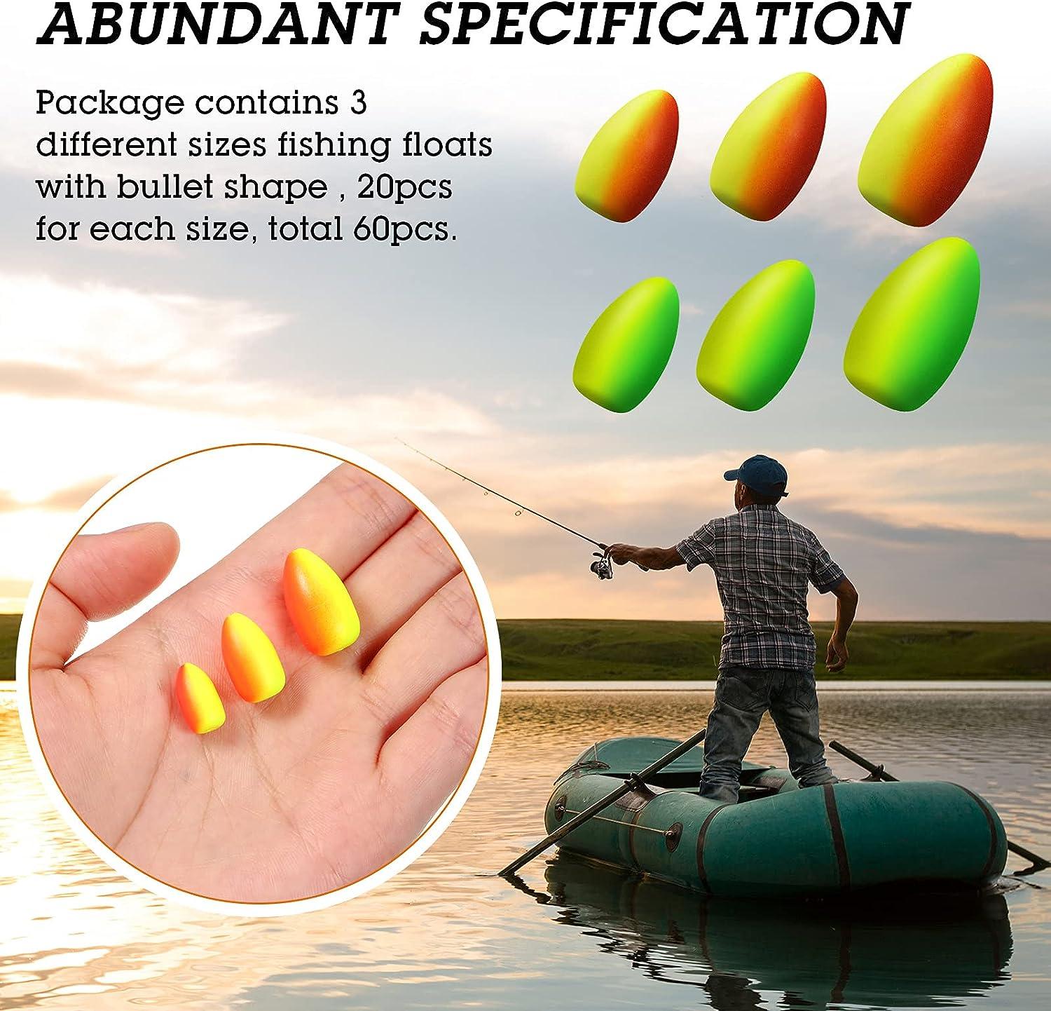  Floats Foam Fishing Rig Floats Pompano Rigs Snell Floats Fly  Fishing Strike Indicators Floats Bright Color Pompano Floats for Trout  Catfish Walleye (100pcs) : Sports & Outdoors