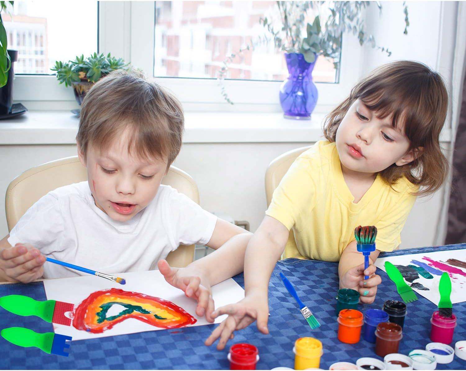 Kids Paint Brushes Sponge Kits Kids Toddler Paint Brushes Set