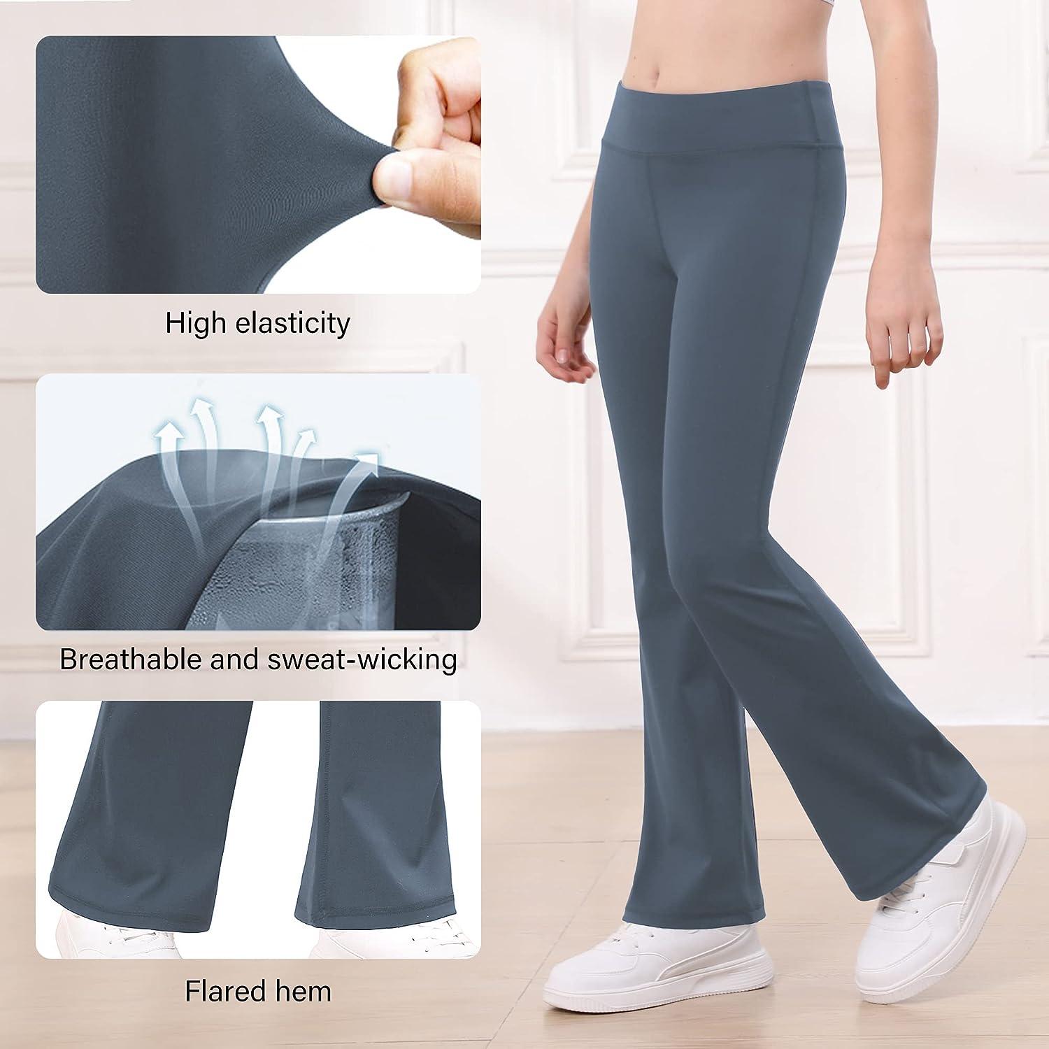 Women Stretch Casual Bootleg Trousers Ladies Bootcut Flared Yoga Pants  Leggings
