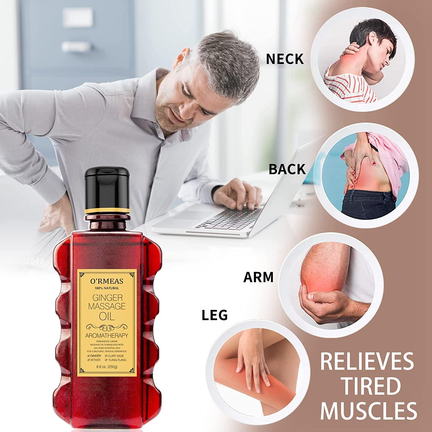 Men's Massage Essential Oils Men's Strength Maintenance Massage