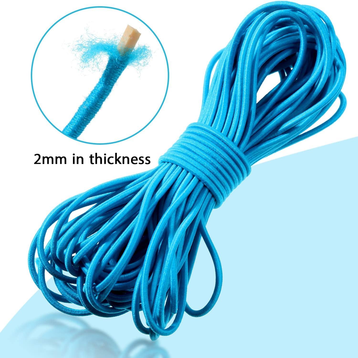 14 Colors 2mm Elastic Cord for Bracelet Making Jewelry Making Colorful  Round Elastic Bands for Beading Elastic Rope