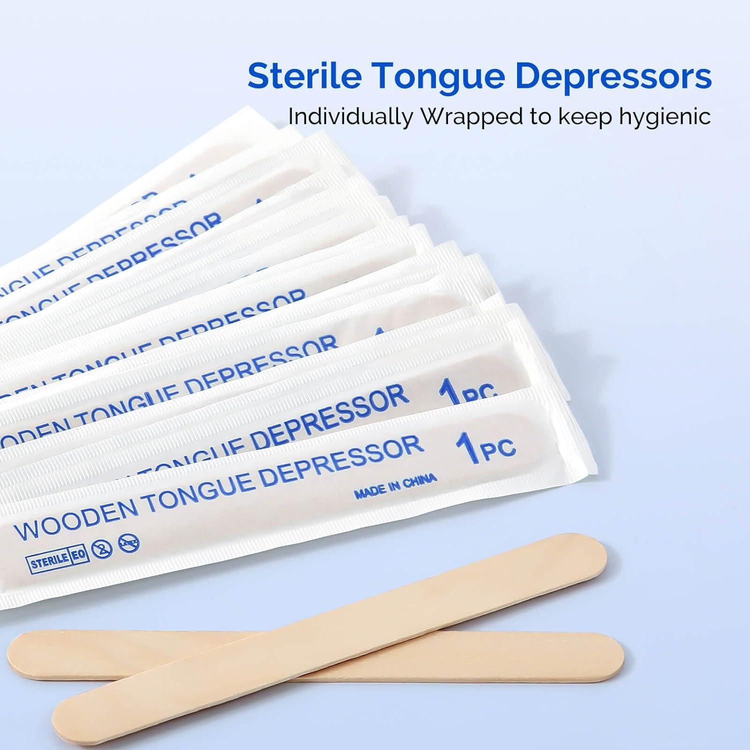 WOOD TONGUE DEPRESSORS - not sterile