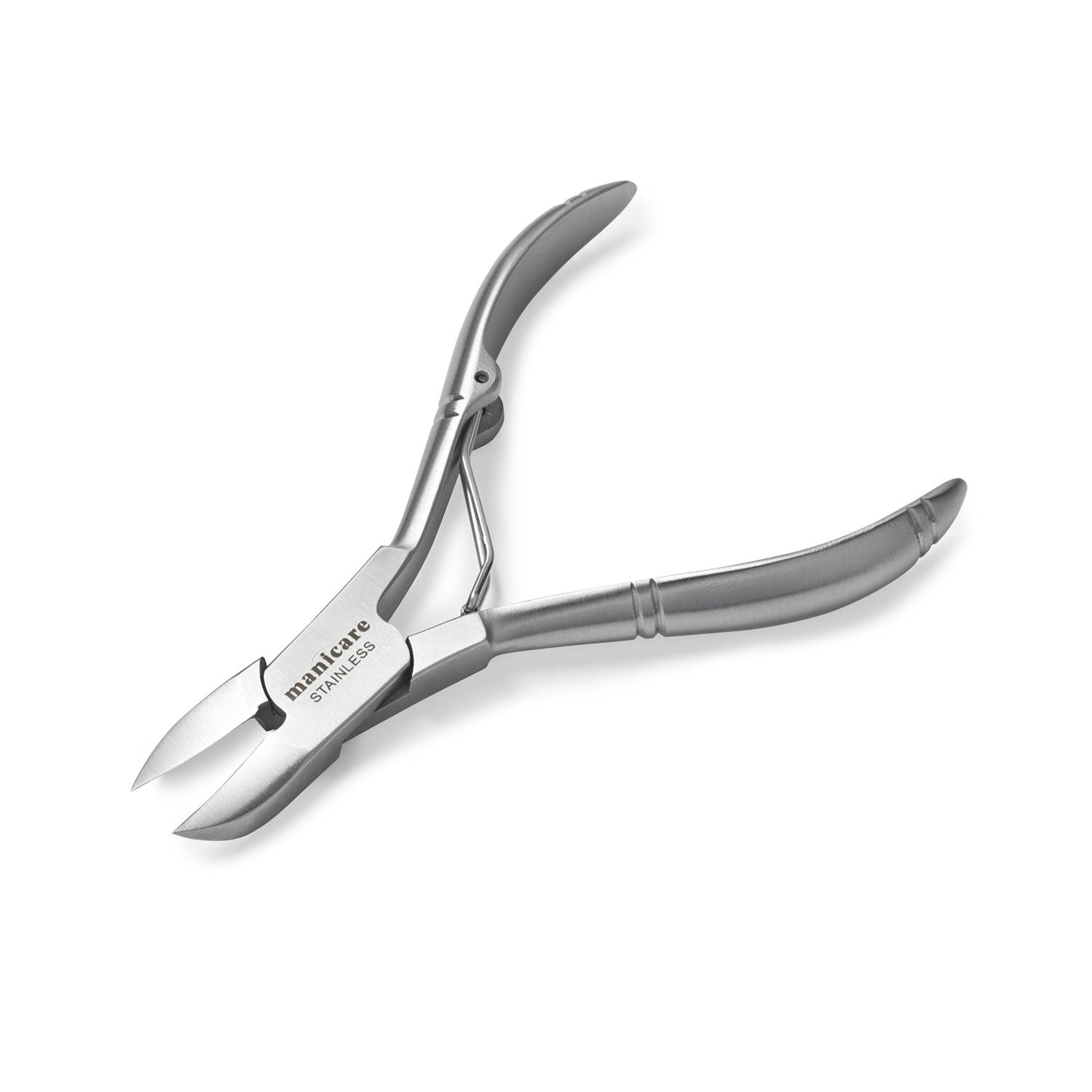 Rui Smiths Pro Precision Nail Scissors | Stainless Steel Manicure Pedicure Trimmer Cutter with Micro-Serrated, Anti-Skid, Curved Cutting Edges | Made