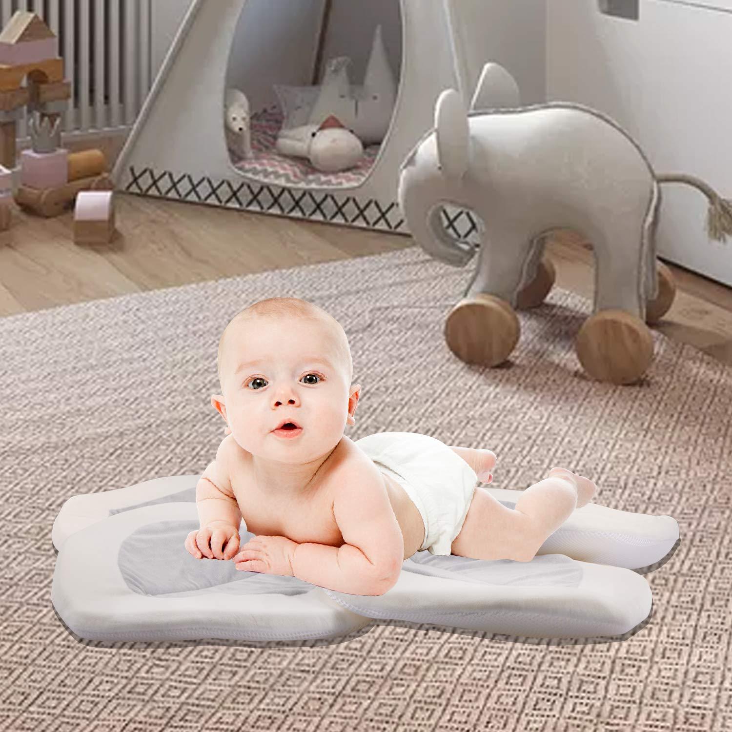 Baby Bath - Flower Baby Bath Pad Infant Bathtub Mat for Bathtub Tub Sink -  Gray2 Gray-2
