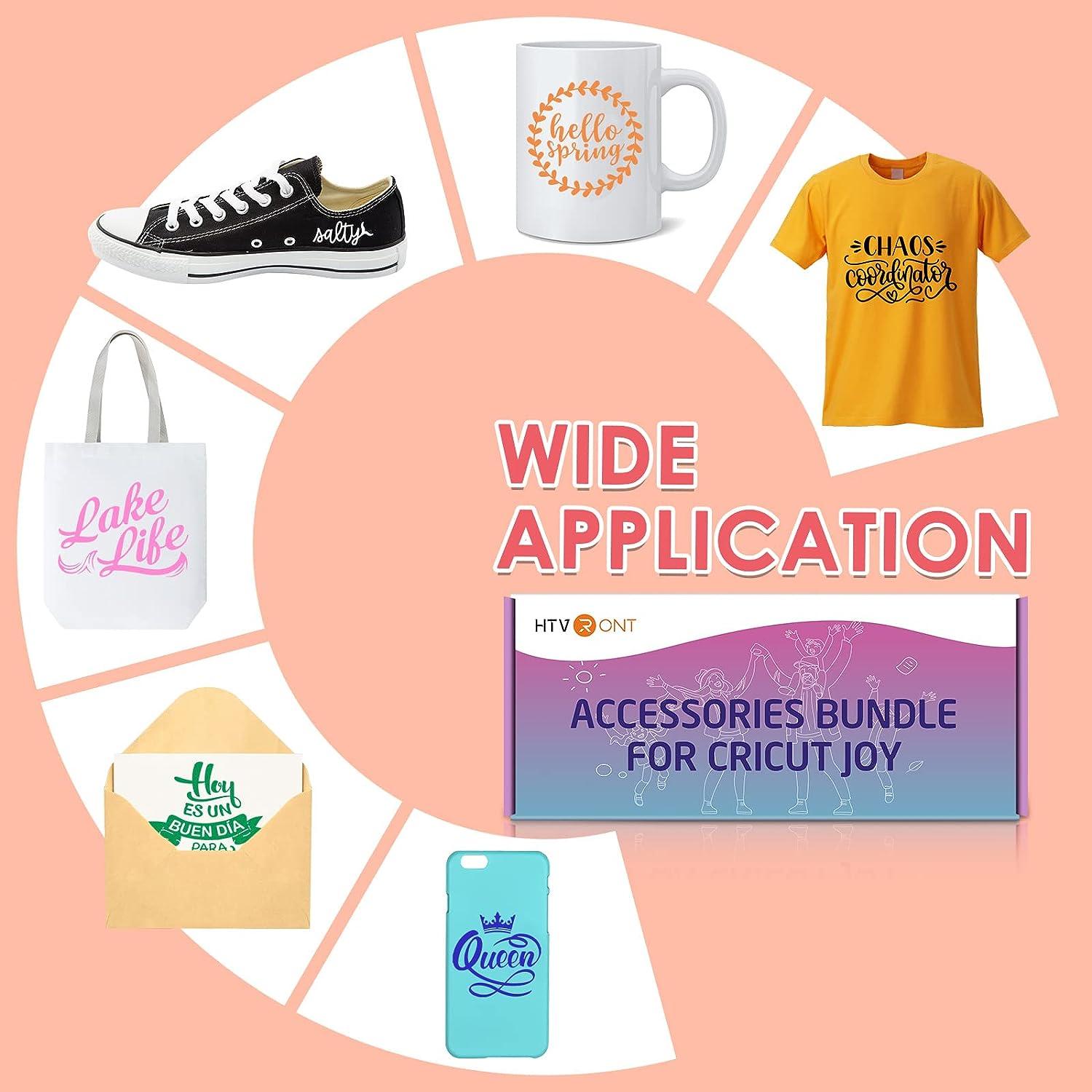 HTVRONT Accessories Bundle for Cricut Joy and Supplies Include Weeding  Tools, Heat Transfer, Adhensive Vinyl Sheets for Starter Kit-38PCS