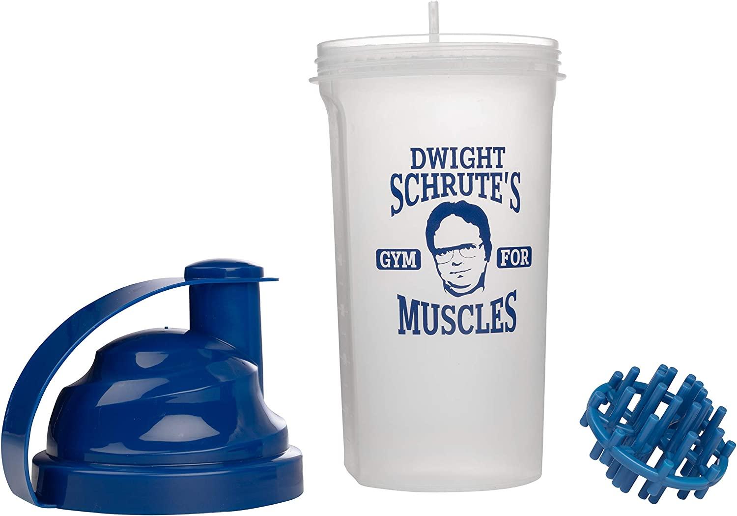 The Office Powder Shaker Bottle, 25oz - Dwight Schrute's Gym for