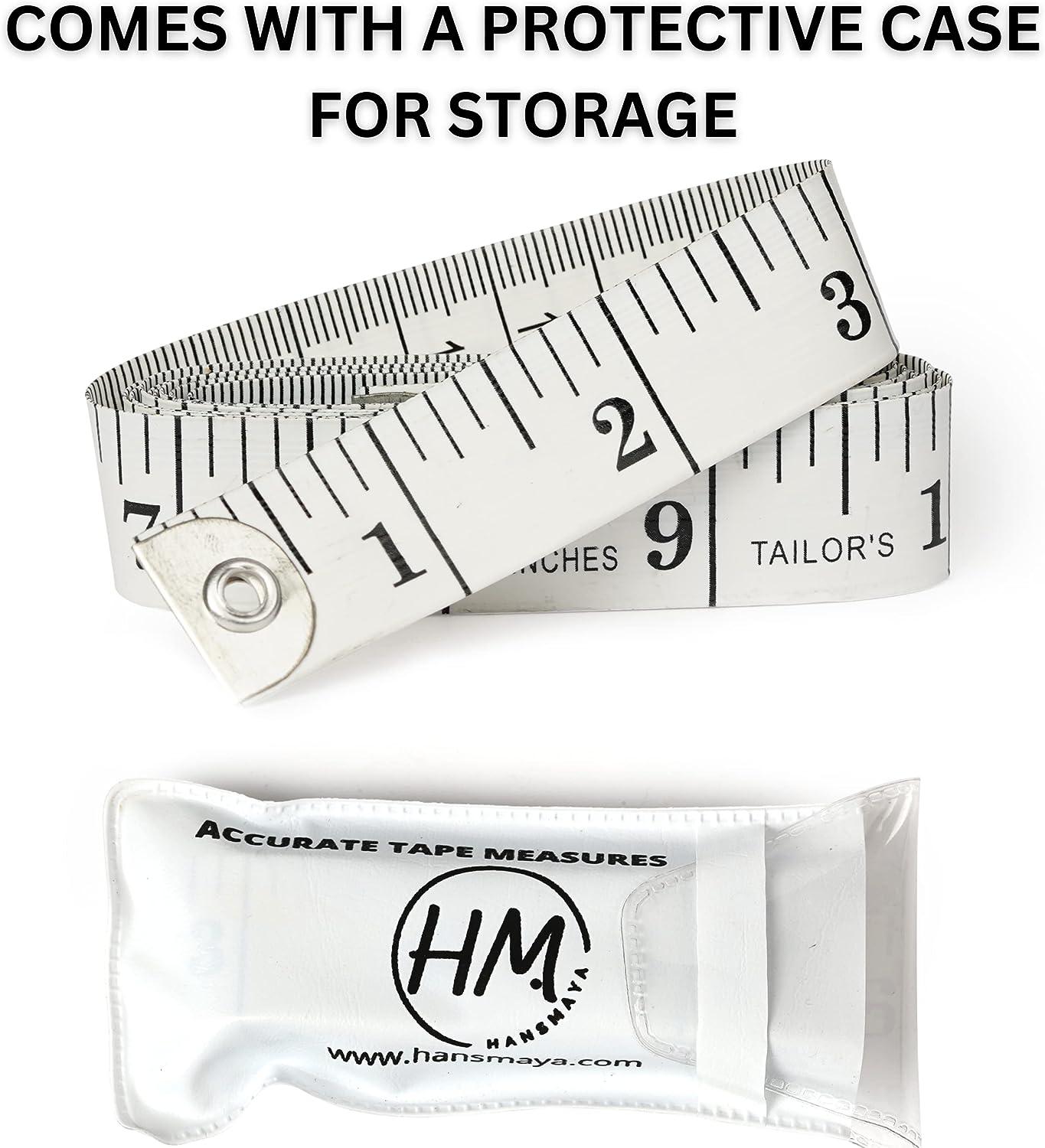 HANSMAYA Soft Tape Measure for Body Measuring Fiberglass Tape Measure Body Measuring  Tape for Sewing Tailor