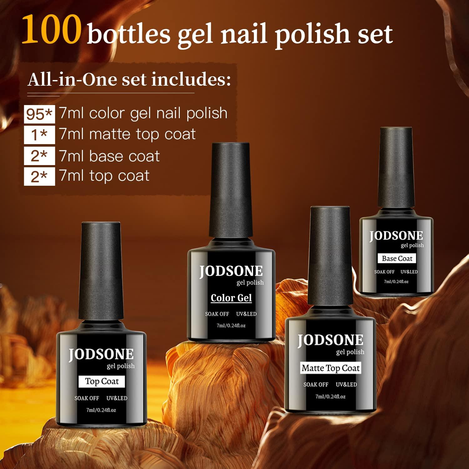 Beetles Gel Nail Polish Set, Hayride Collection 6 Colors Light Yellow  Orange Green Purple Perfect for