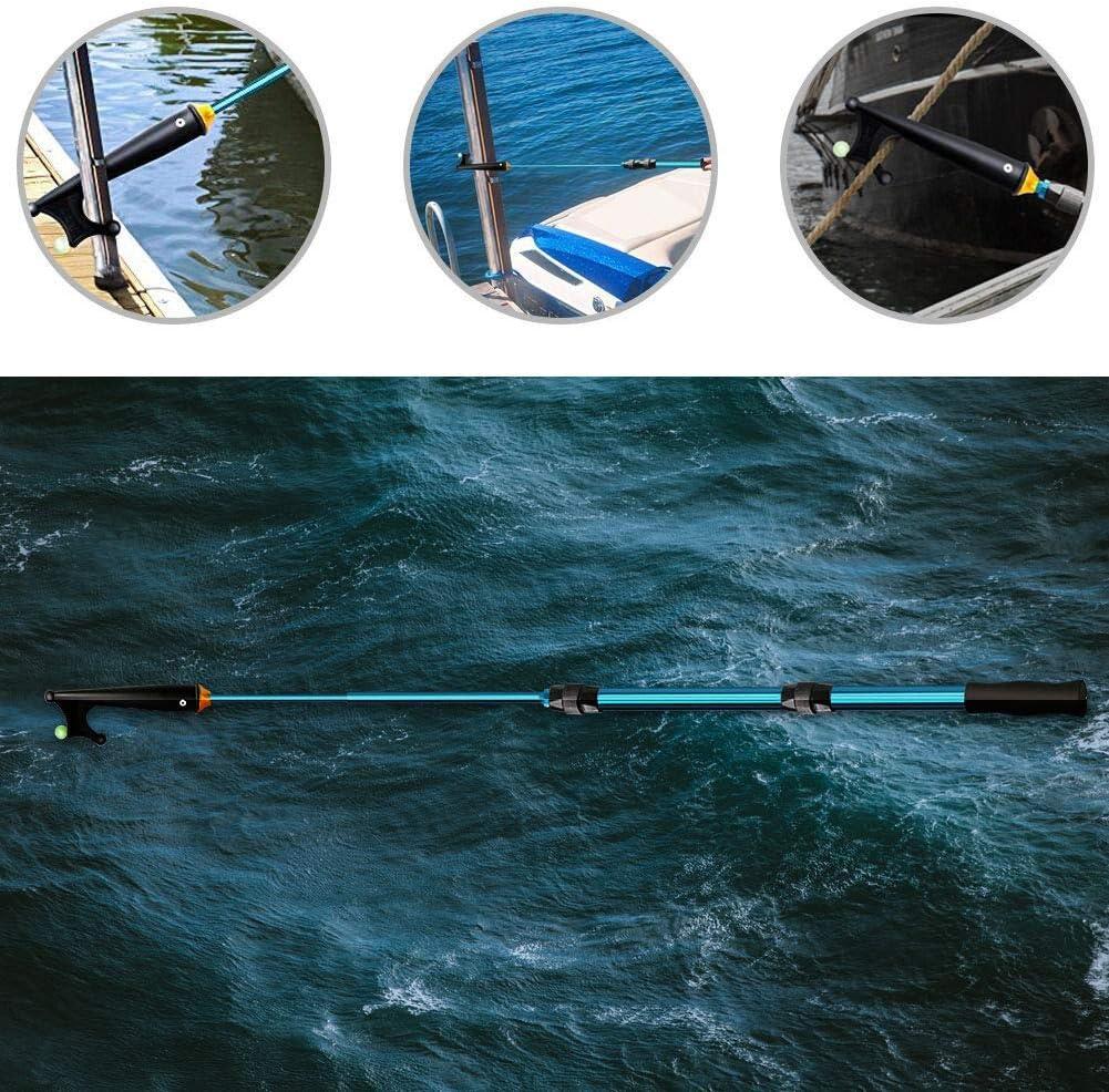 SANLIKE Telescoping Boat Hooks Adjustable Push Hook Rod with