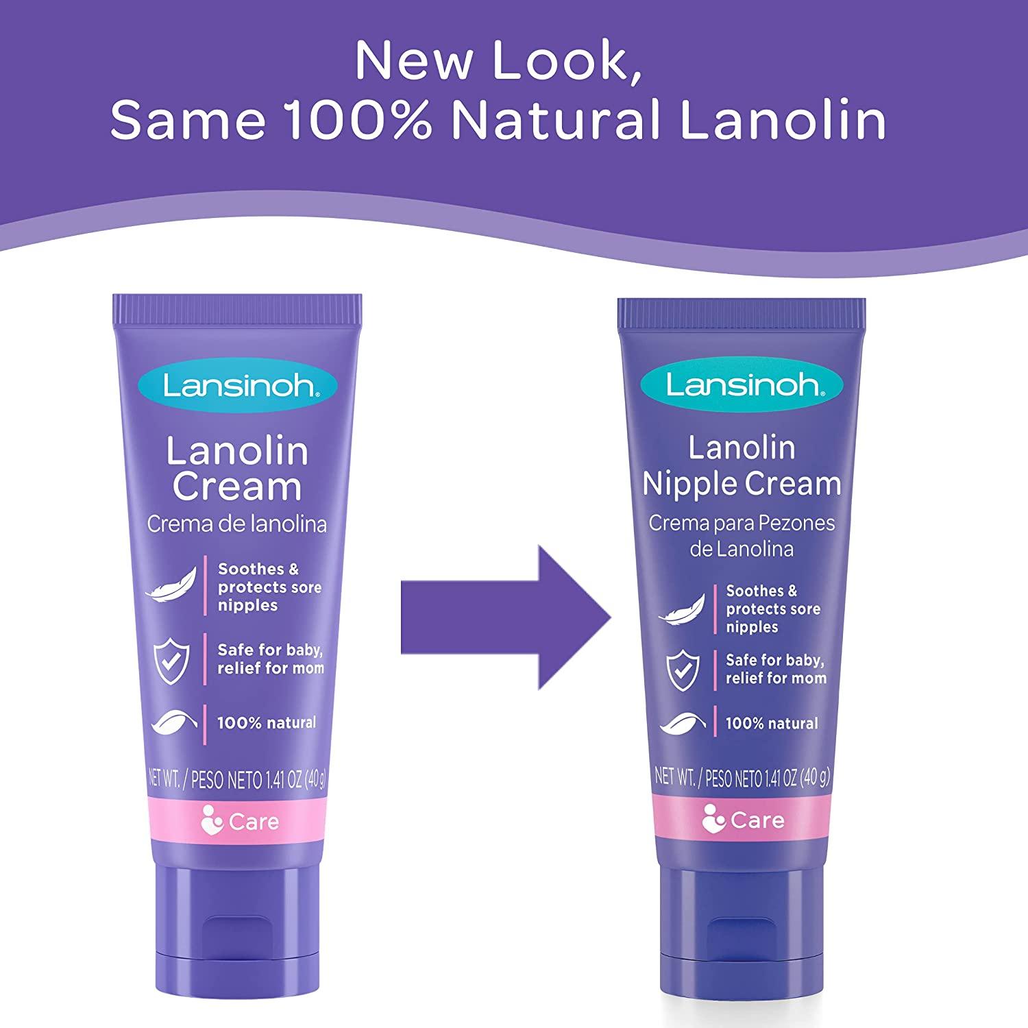 Lansinoh Lanolin Nipple Cream, 1.41 oz/40 g Ingredients and Reviews