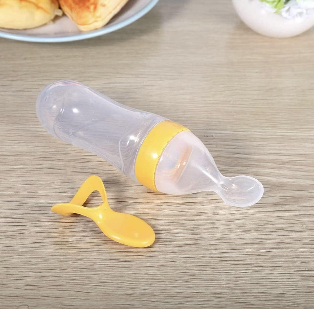 China Customized Silicone Baby Bottle Spoon Feeder Suppliers