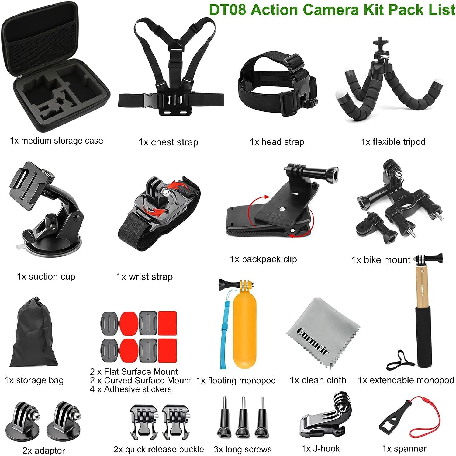 Sports Kit (Chesty + Handlebar / Seatpost / Pole Mount + Camera Case)