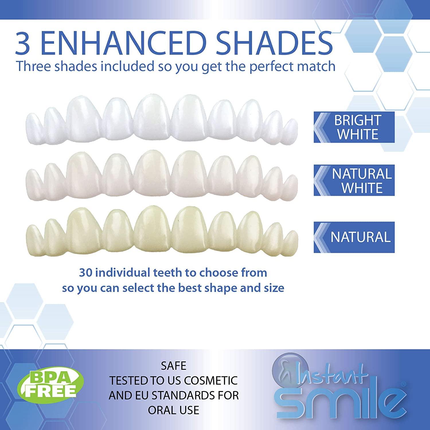 Instant Smile MULTISHADE Patented Temporary Tooth Repair Kit. A