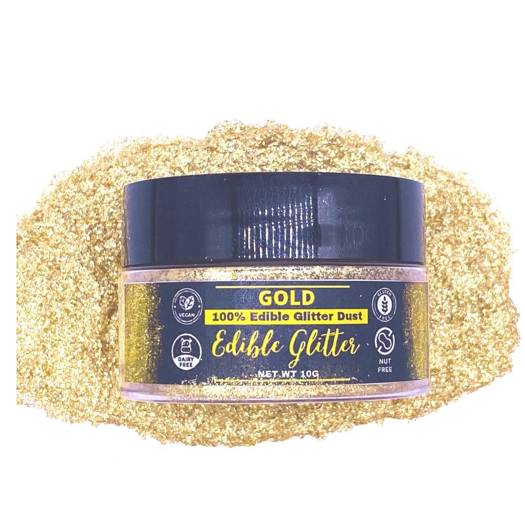Wholesale Food Grade Gold Powder Luster Gold Dust Edible Glitters