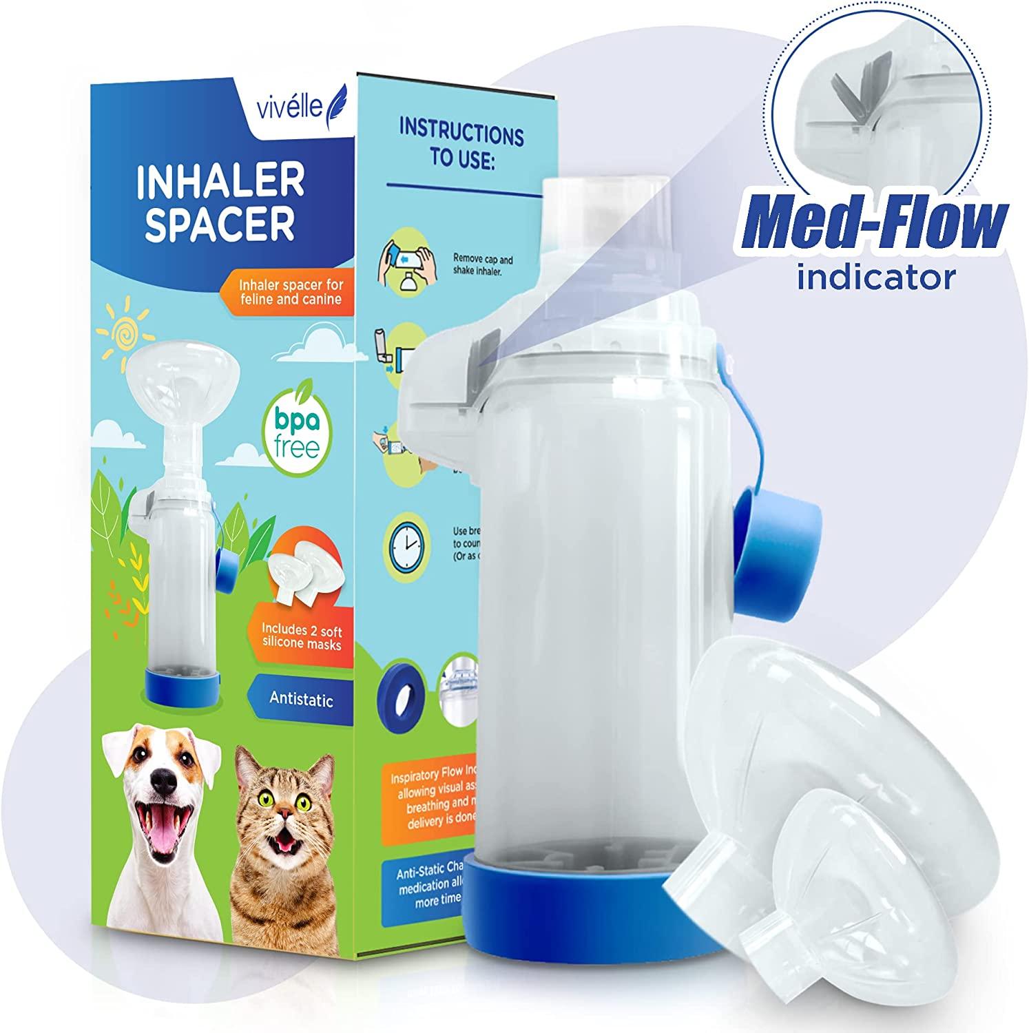 Medical Portable Pet Silicone Mask Asthma Aerosol Inhaler Aerosol