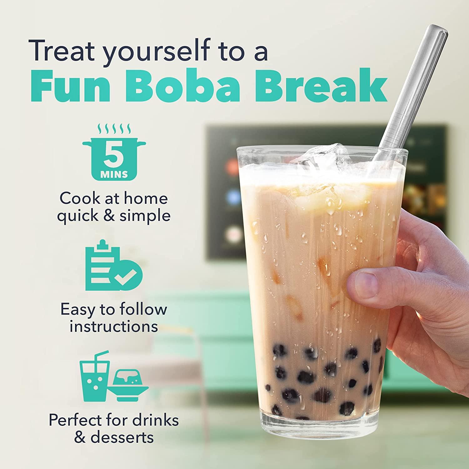 Brew up your own bubble tea with our DIY Bubble Tea Kit! Coming