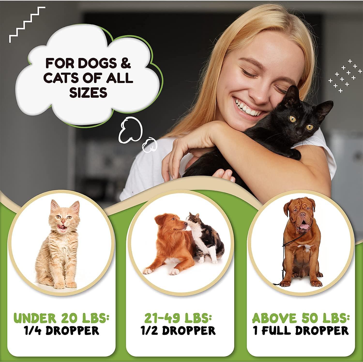 Pet Droppers (set of 2)  Vet Worthy Dog and Cat Wellness Products