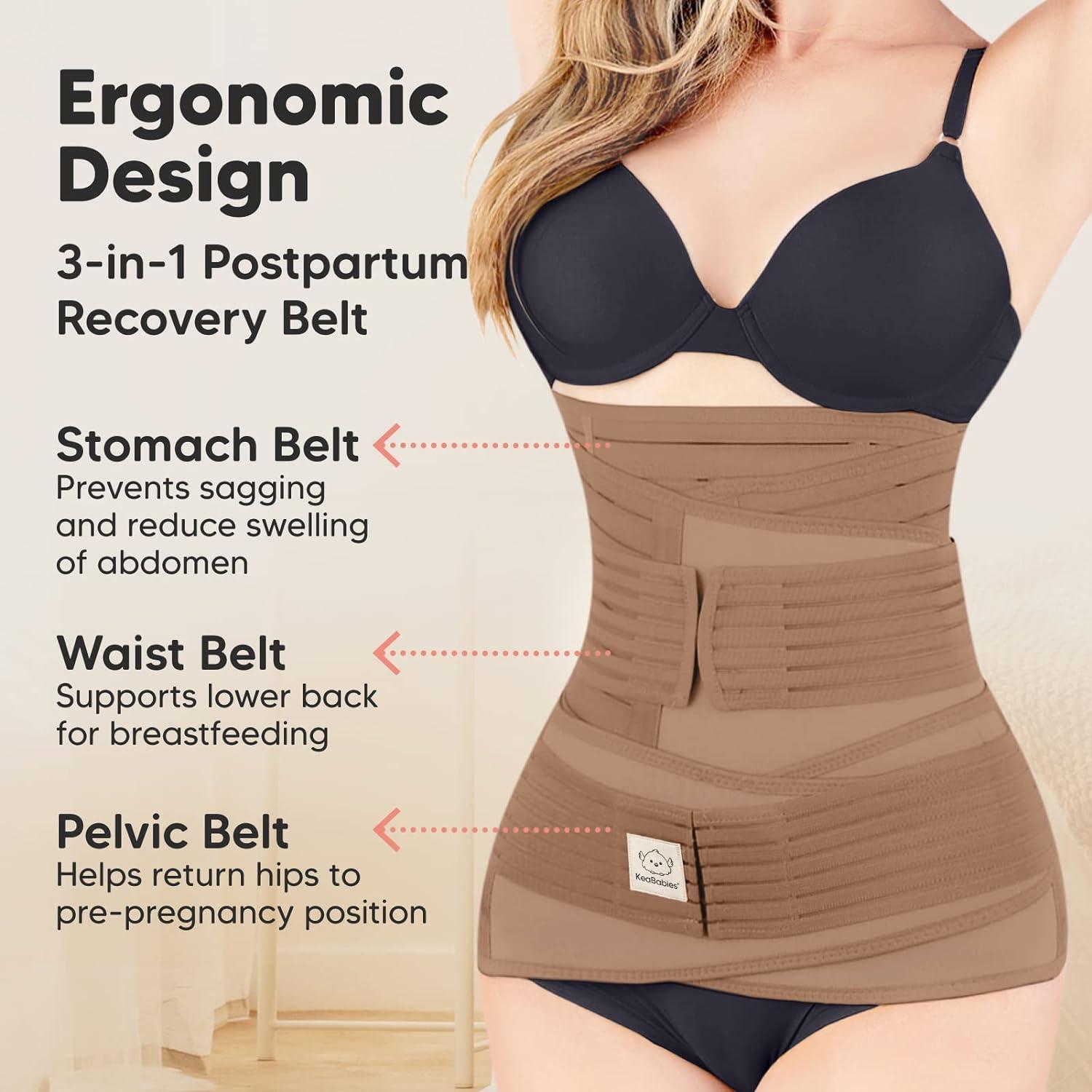 3 In 1 Postpartum Maternity Supports Slimming Belt Girdle Belly Band Women  Stomach Compression Shaper Pregnant Tummy Wrap Girdle