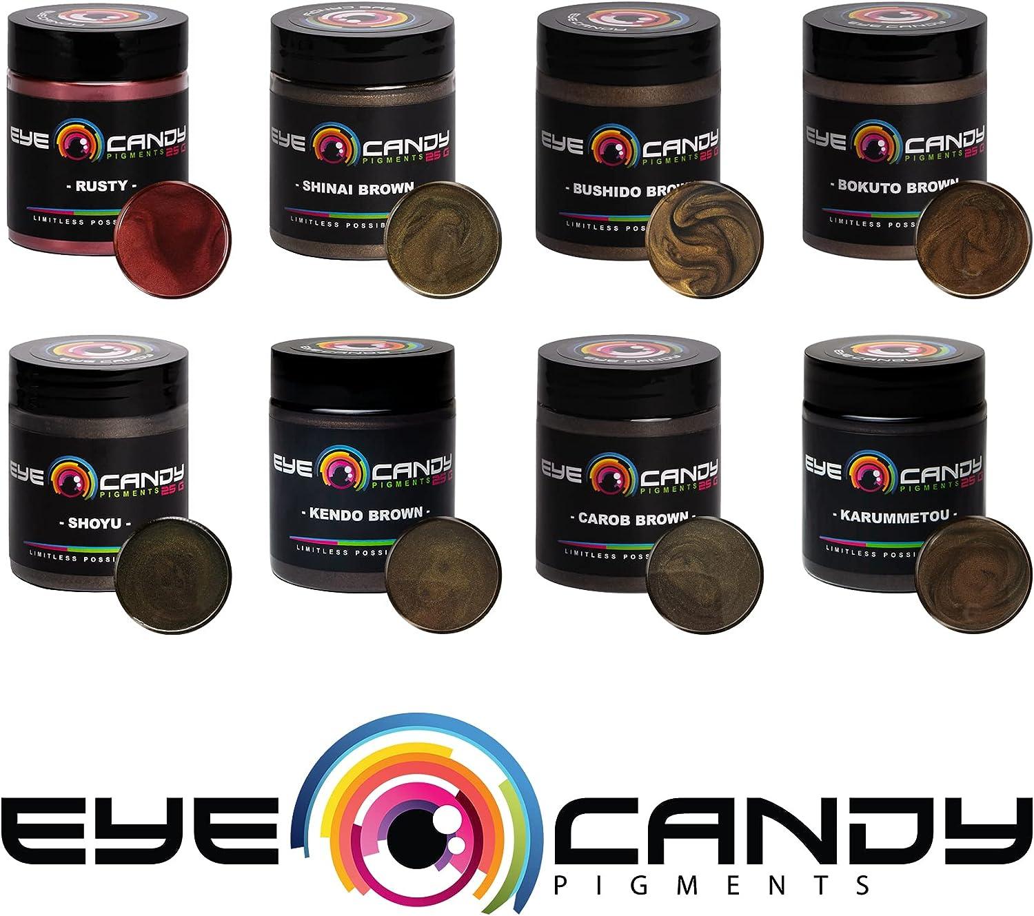 Eye Candy Mica Powder Pigment Senshi Red (25g) Multipurpose DIY Arts and Crafts
