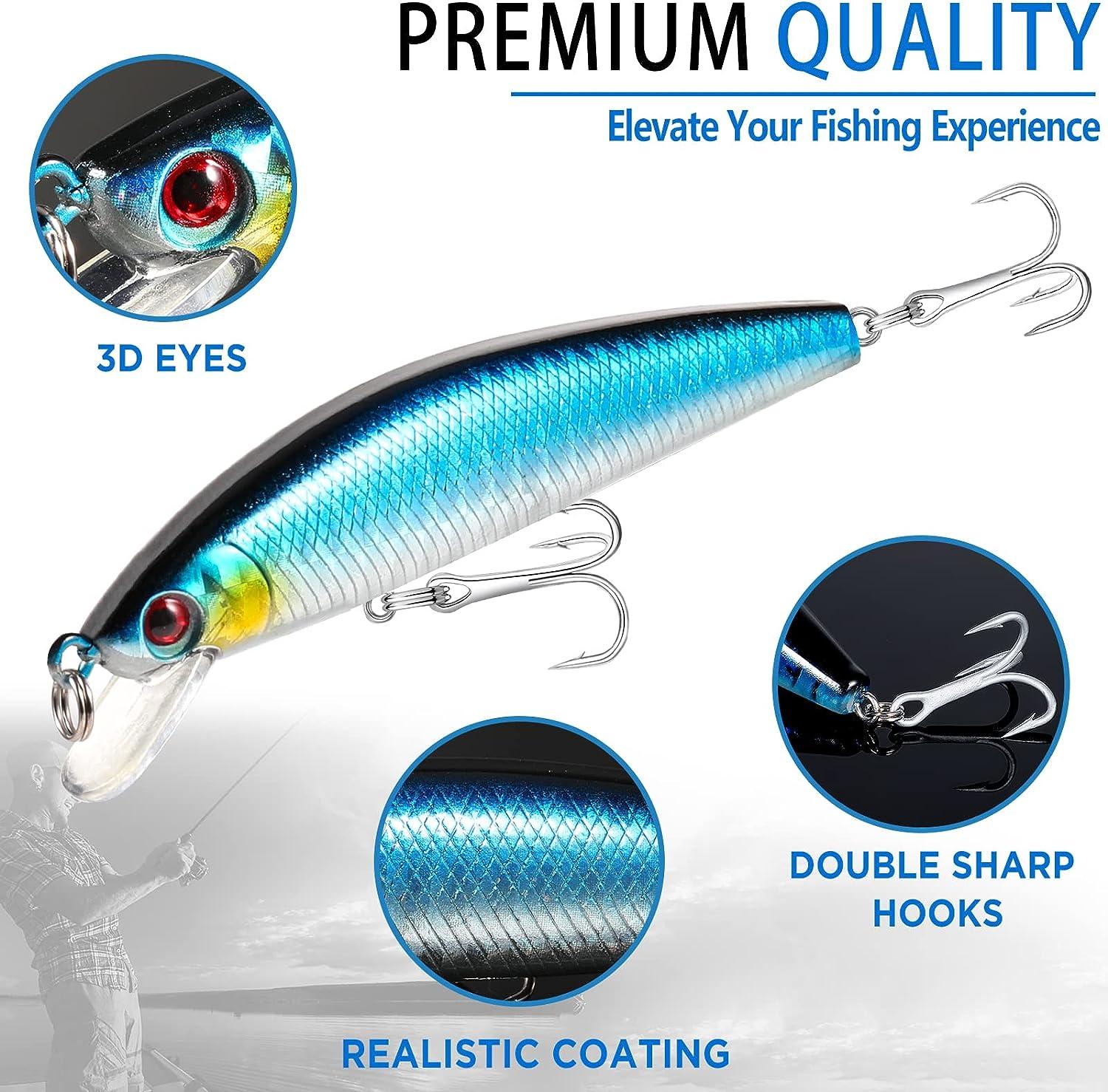 Cheap Baits with Sharp Hook Realistic Looking Compact Size