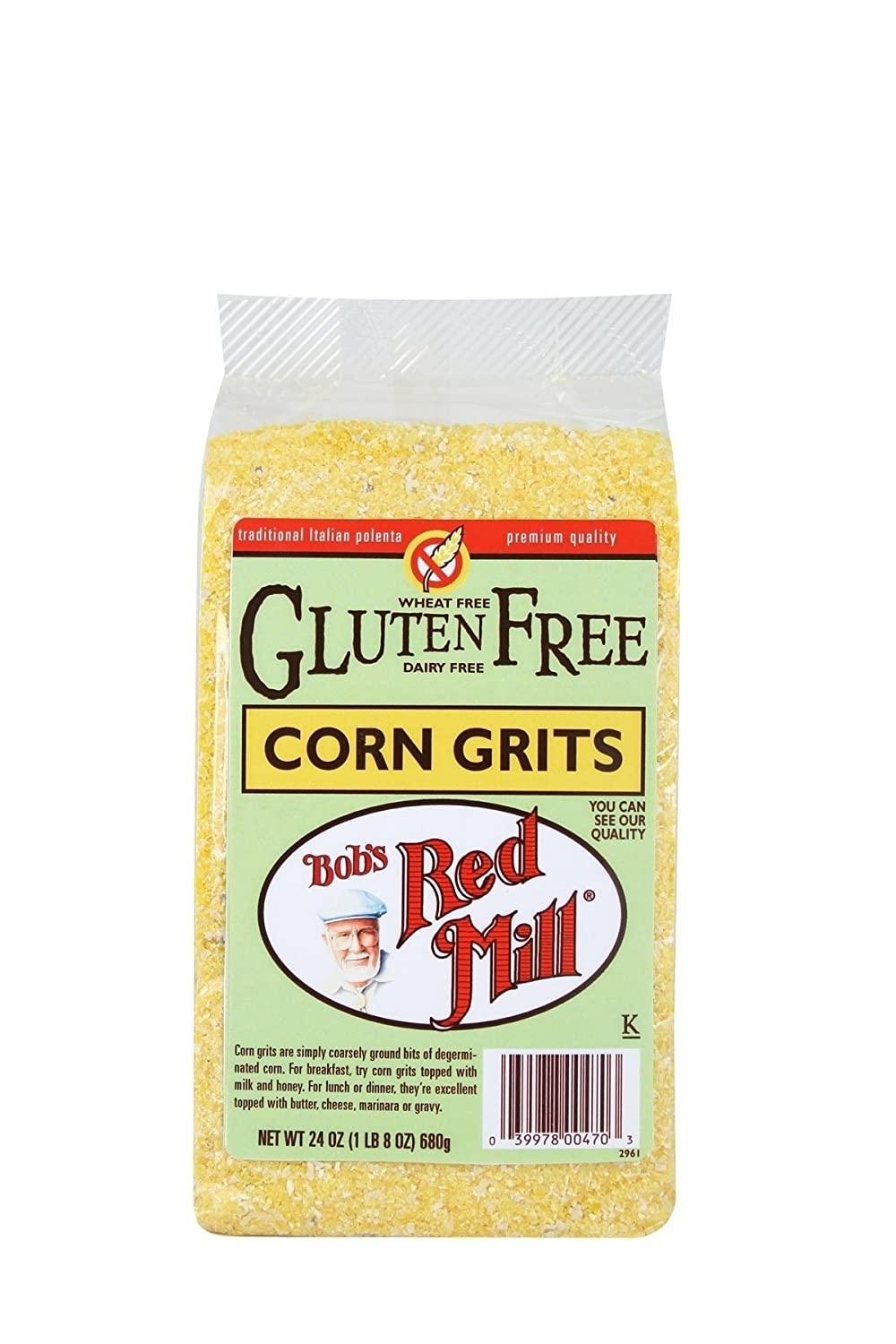 Bob S Red Mill Gluten Free Corn Grits Polenta 24 Oz Pack Of 4 1 5 Pound Pack Of 4