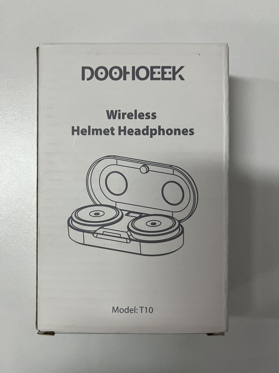 Doohoeek Snowboard Ski Helmet Headphones True Wireless Earbuds