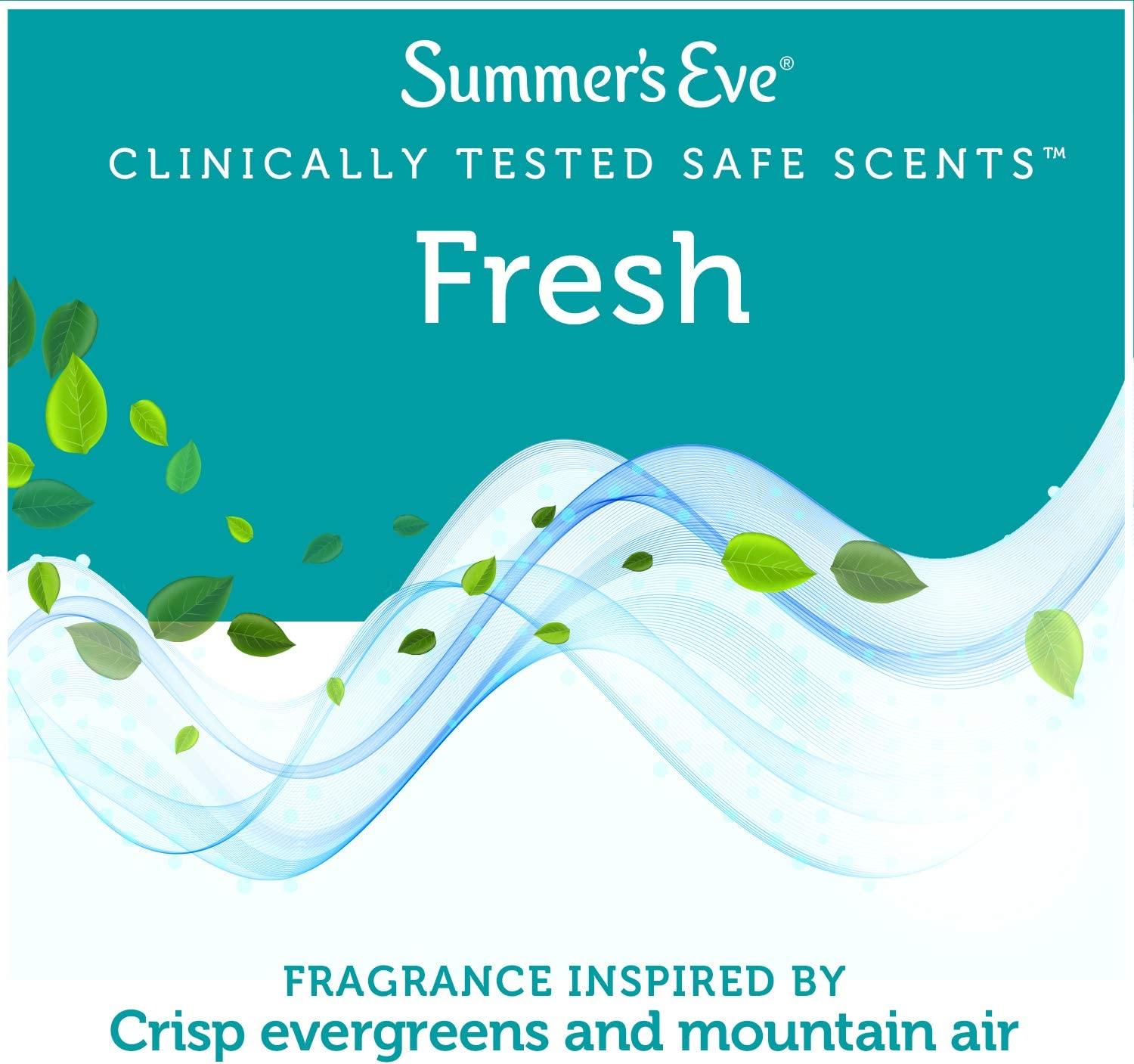 Summer's eve douche fresh scent single, 4.5 oz