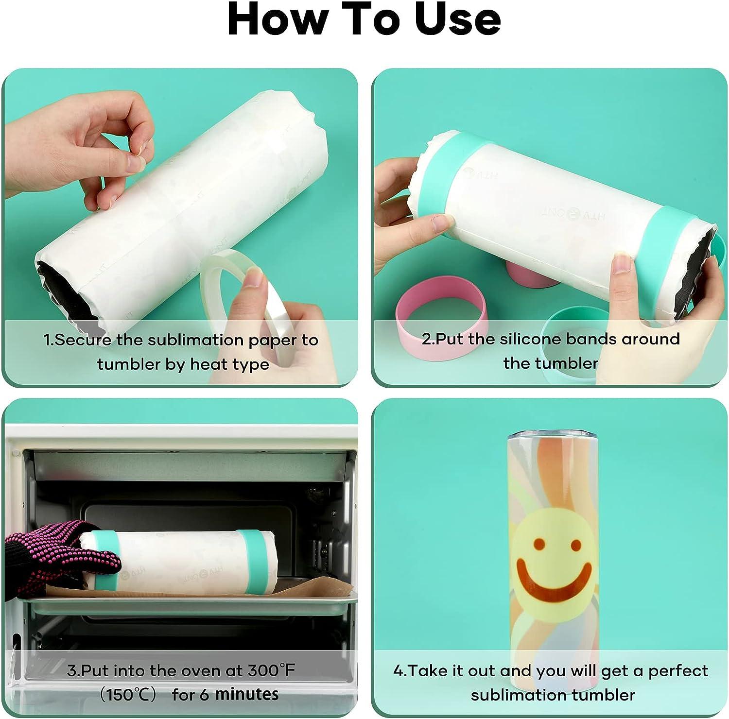 Sublimation Tape! What to use and how to tape sublimation tumblers! 