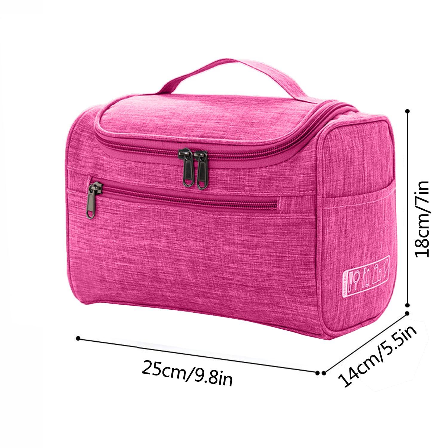 Alipis 1 Set Travel Storage Bag Cosmetic Bag Makeup Bag Pink Dress  Undergarments Luggage Organizer Bag Cloth Makeup Bag Women Travel Toiletry  Bag
