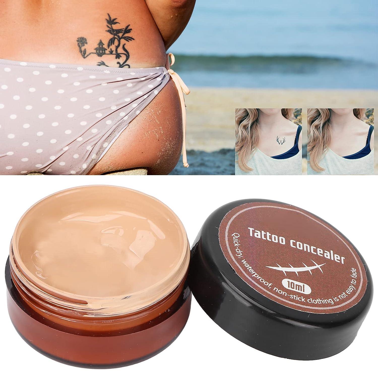 Skin Scar Tattoo Cover Up Birthmark Concealer Waterproof Spot Hide Makeup  Cream | eBay