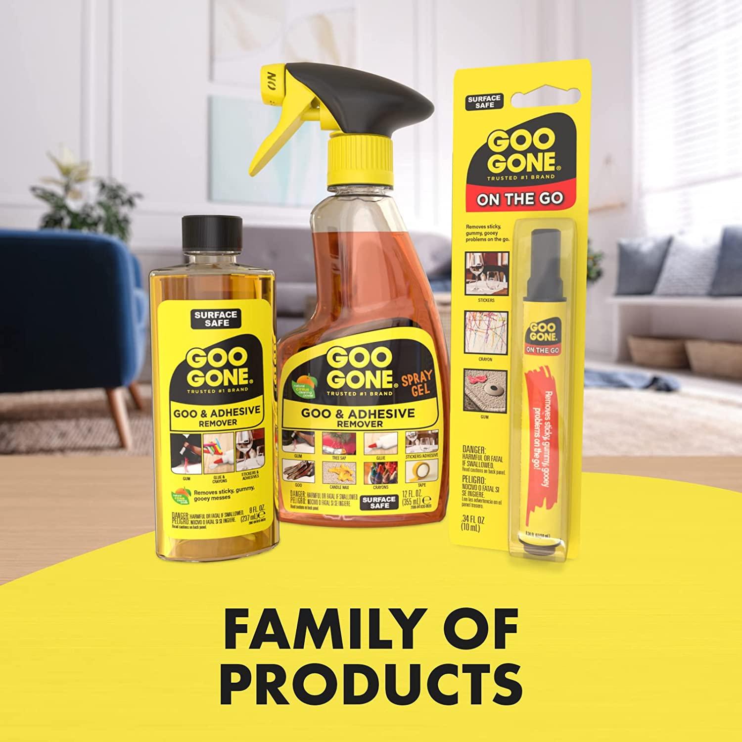 Goo Gone Pro-Power Spray Gel